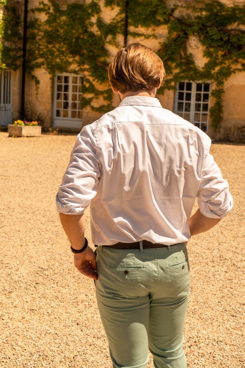 Chemise Oxford à Manches Longues - Men's Glow